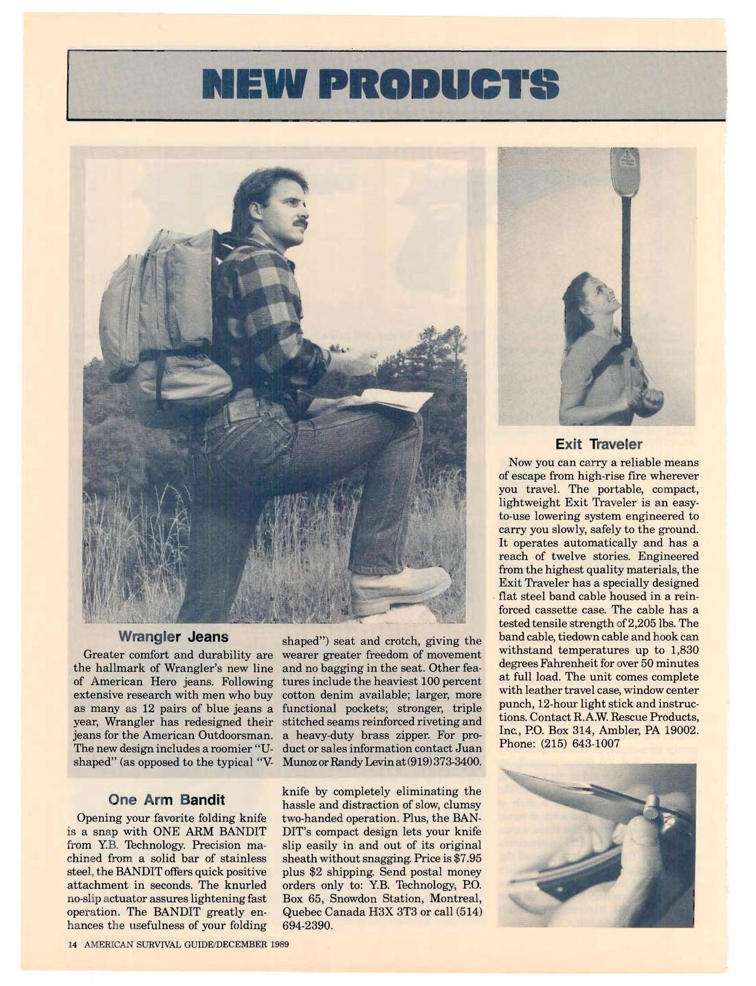 Thumbnail of the American Survival Guide page