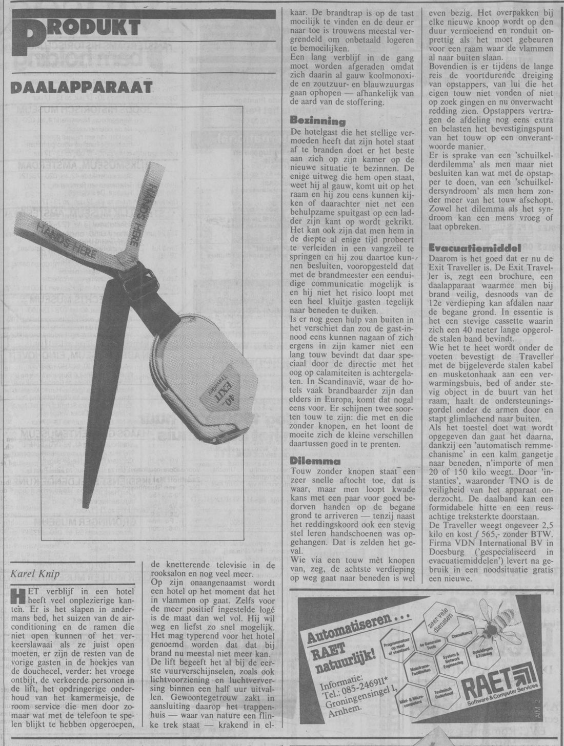 Thumbnail of the NRC Handelsblad clipping